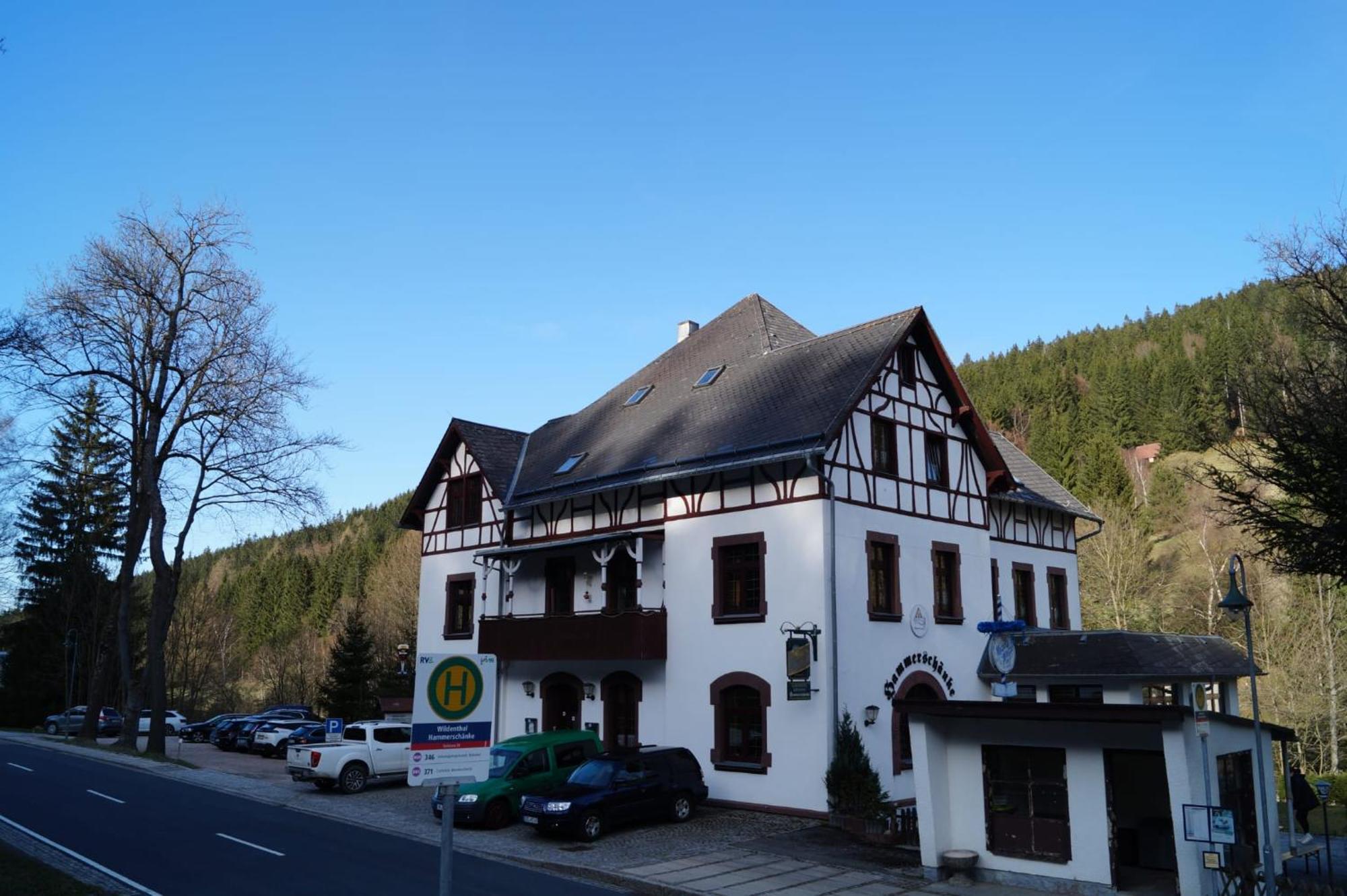 Gasthof und Pension Hammerschänke Wildenthal Exterior foto